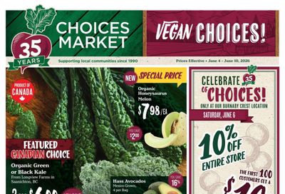 Choices Market Flyer June 4 to 10