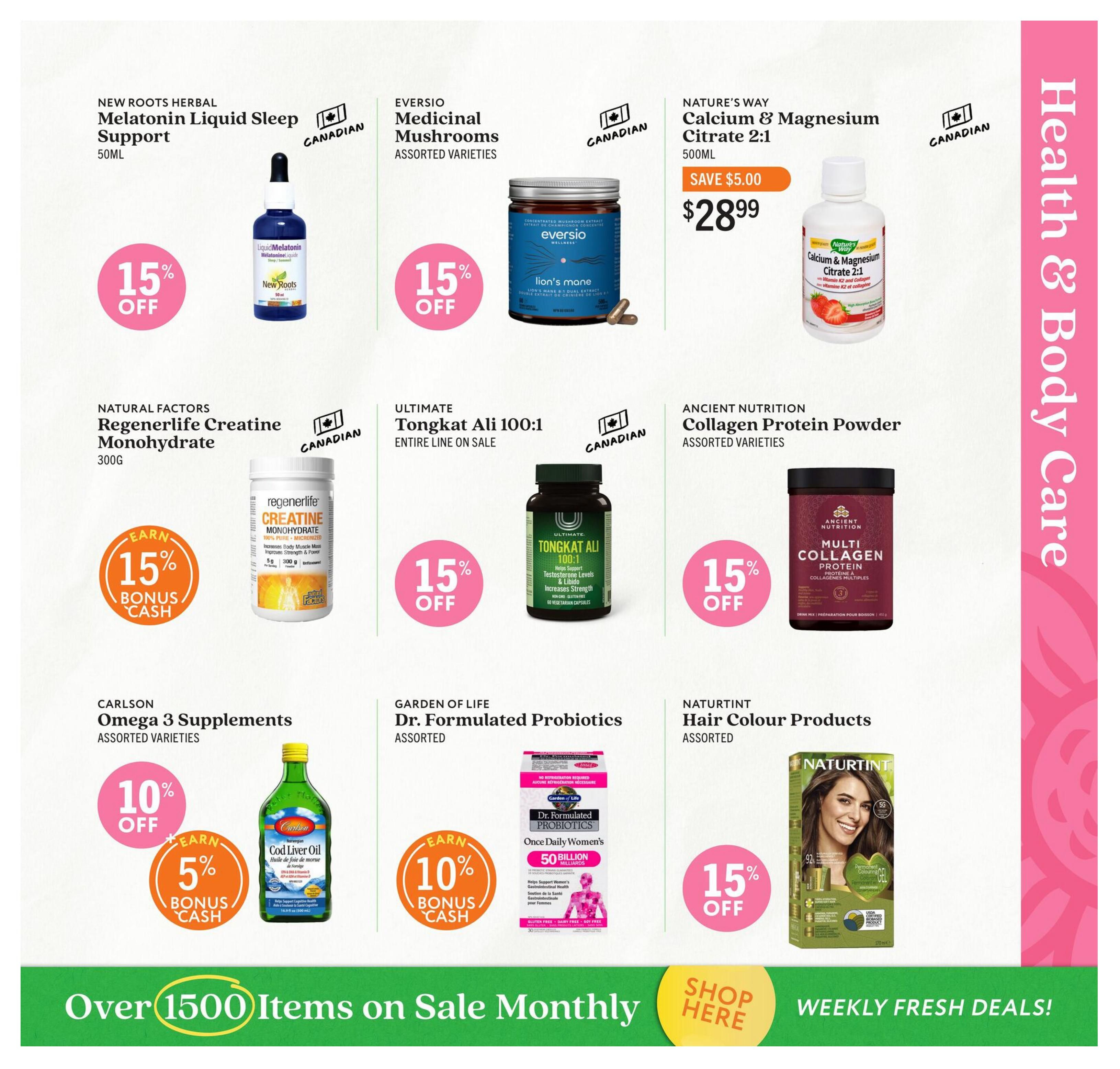 Community Natural Foods Flyer June 4 to July 1