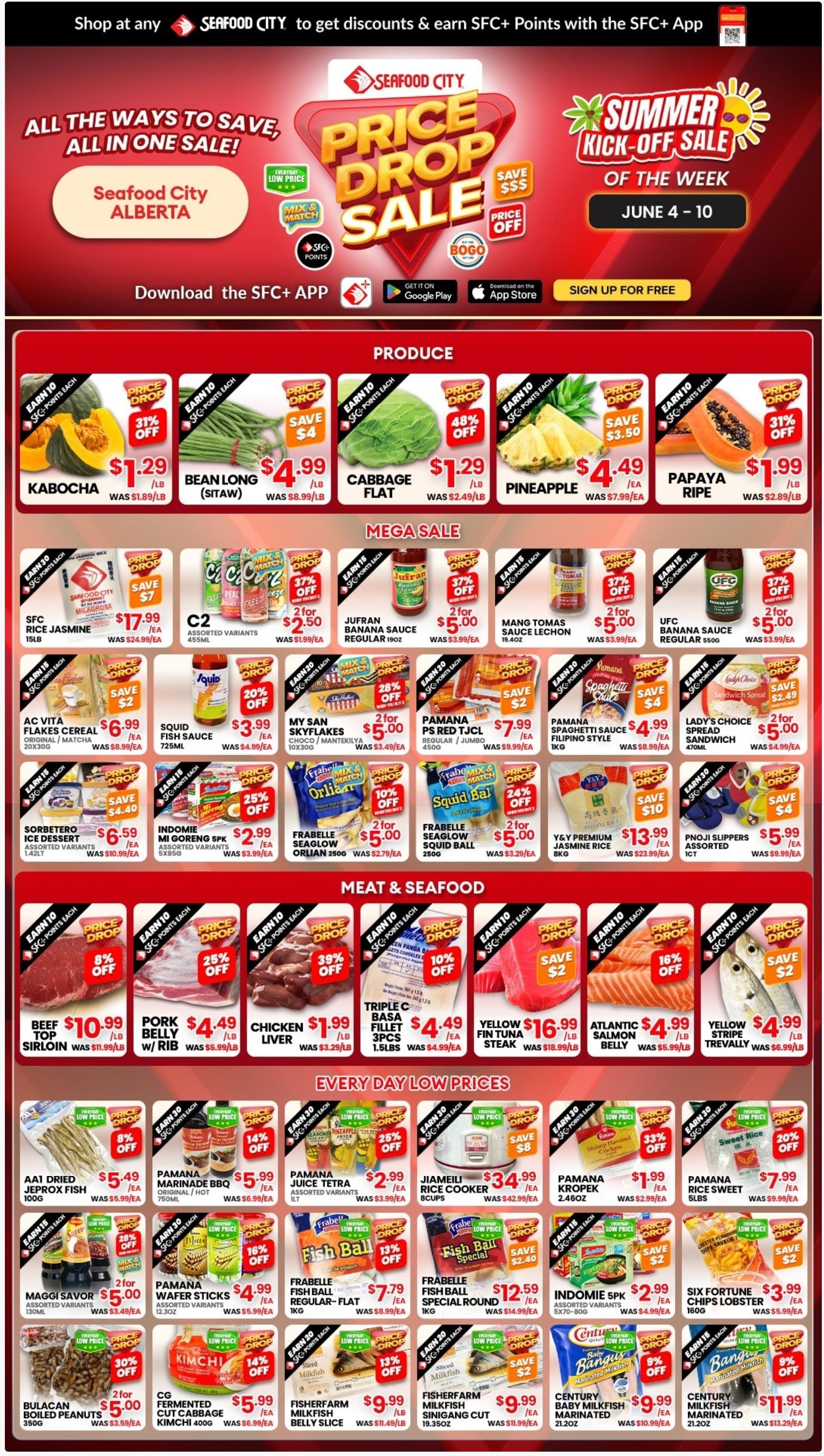 Seafood City Supermarket (AB) Flyer June 4 to 10