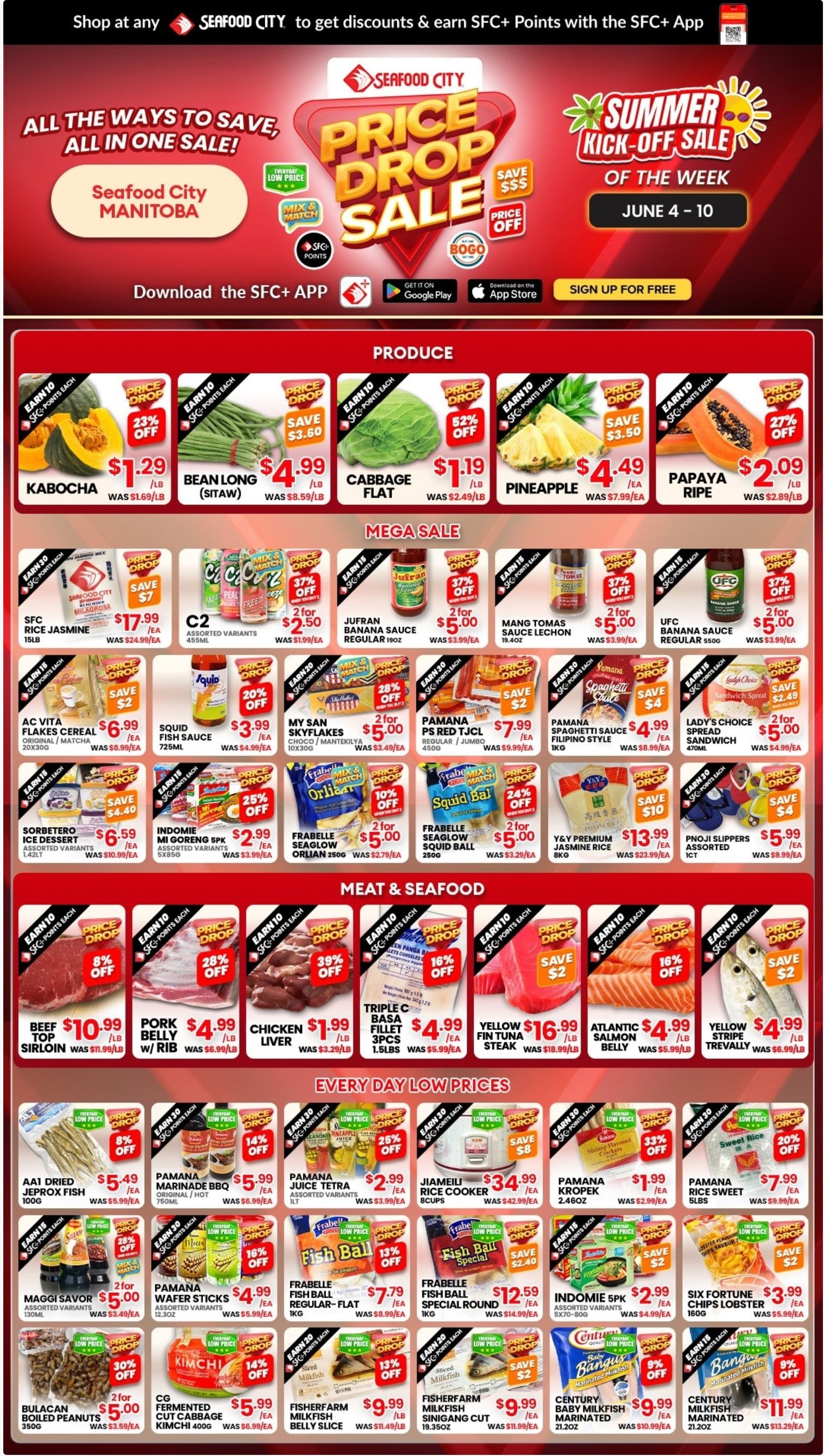 Seafood City Supermarket (MB) Flyer June 4 to 10