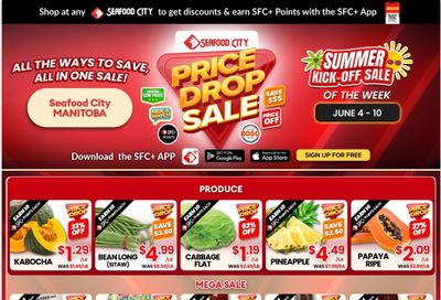 Seafood City Supermarket (MB) Flyer June 4 to 10