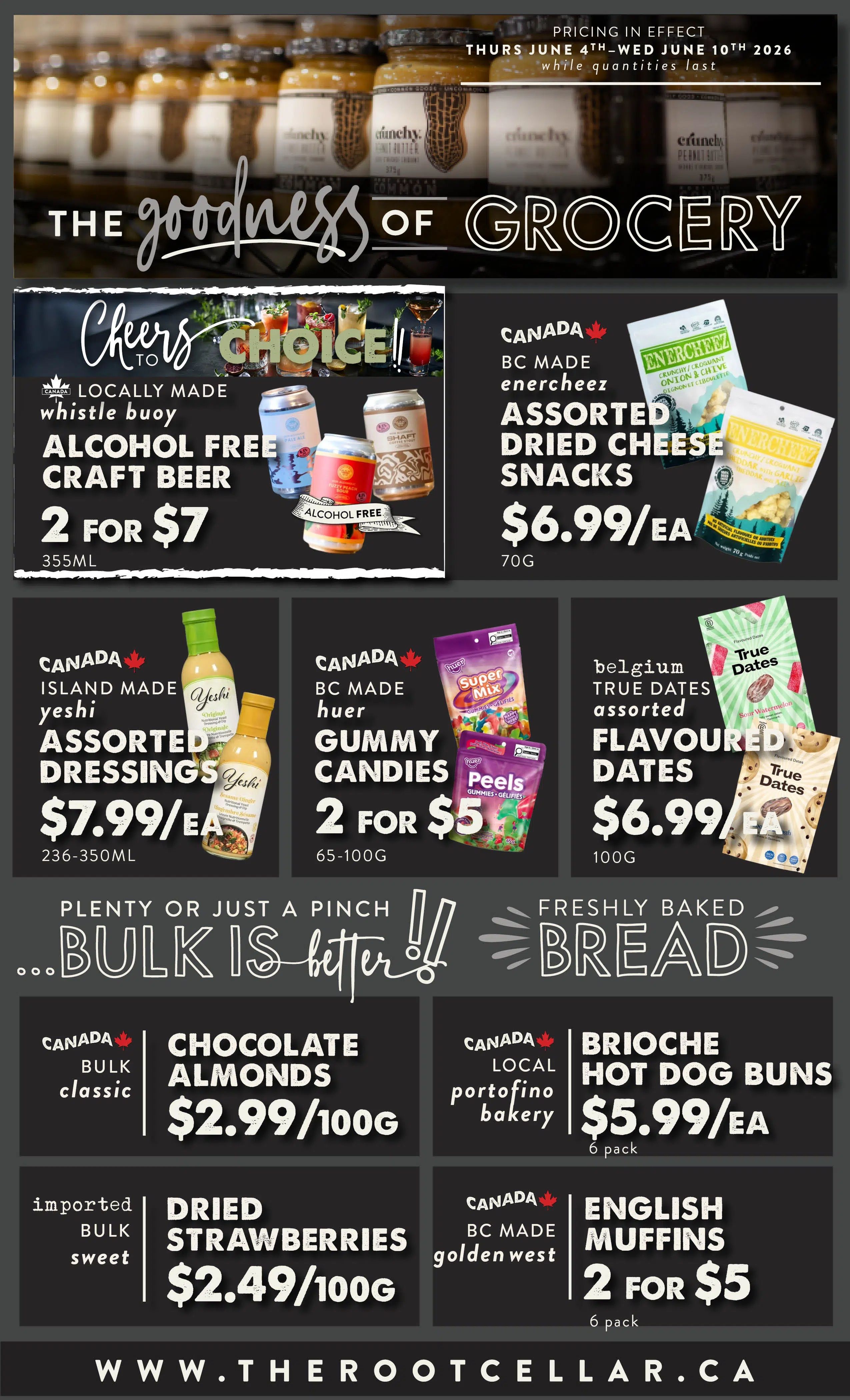 The Root Cellar Flyer June 4 to 10