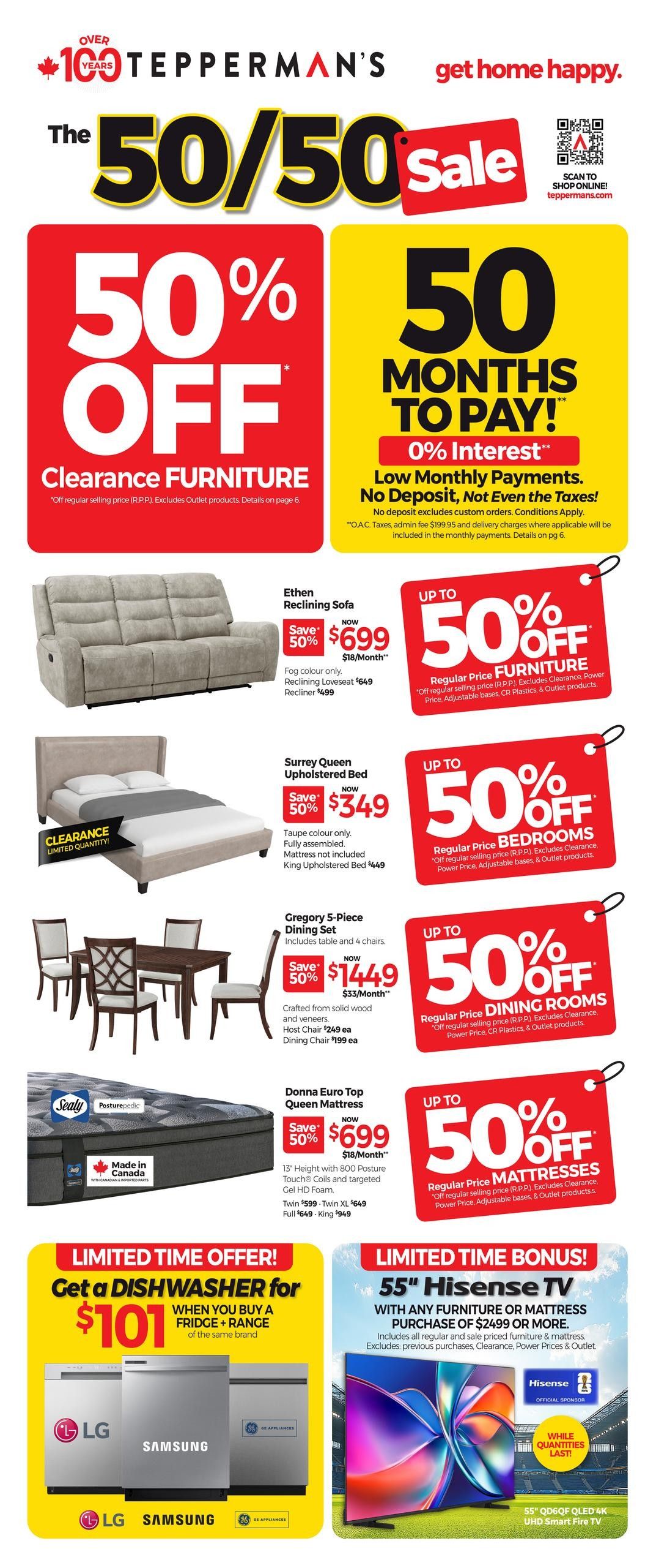 Tepperman's Flyer June 5 to 11