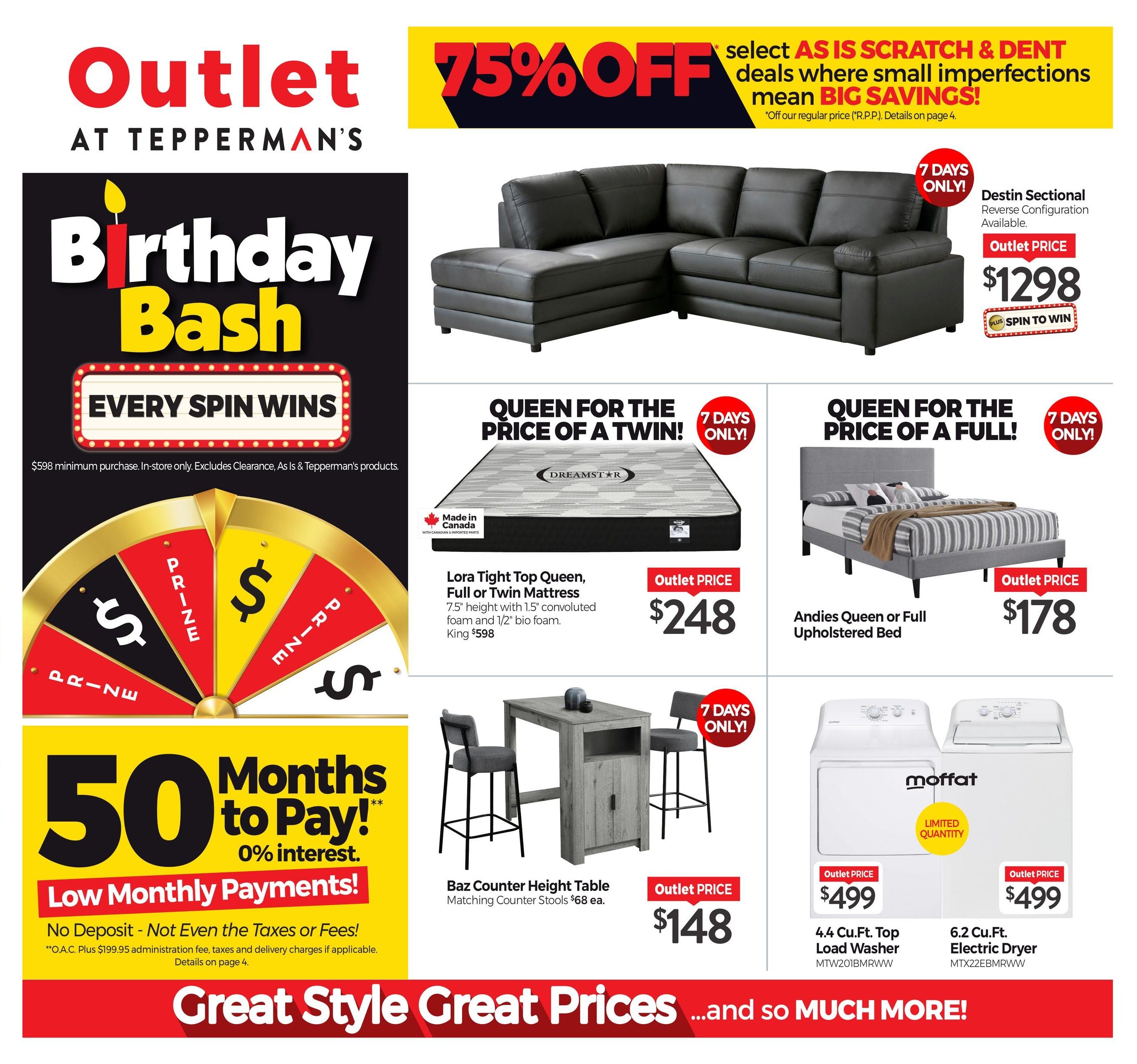Tepperman's Flyer June 5 to 11