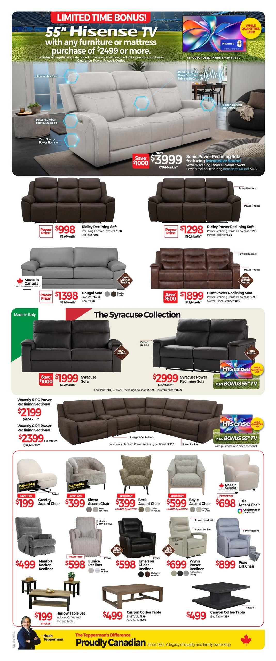 Tepperman's Flyer June 5 to 11