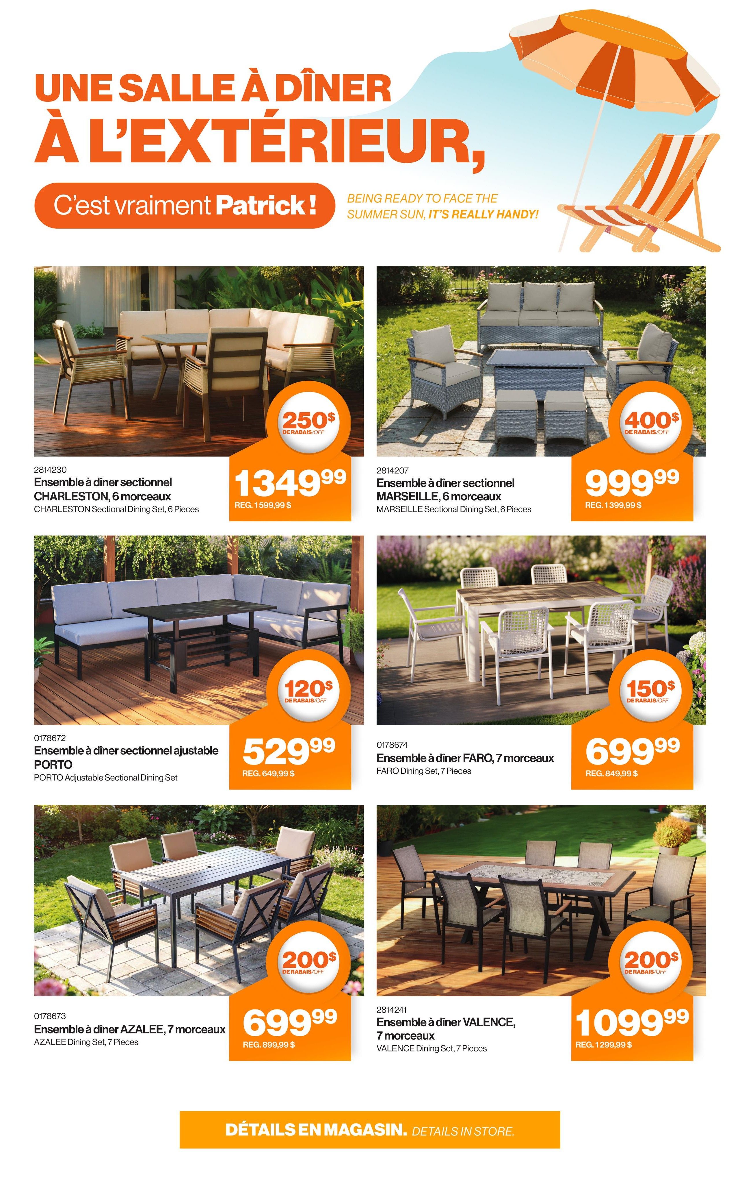 Patrick Morin Flyer June 4 to 10