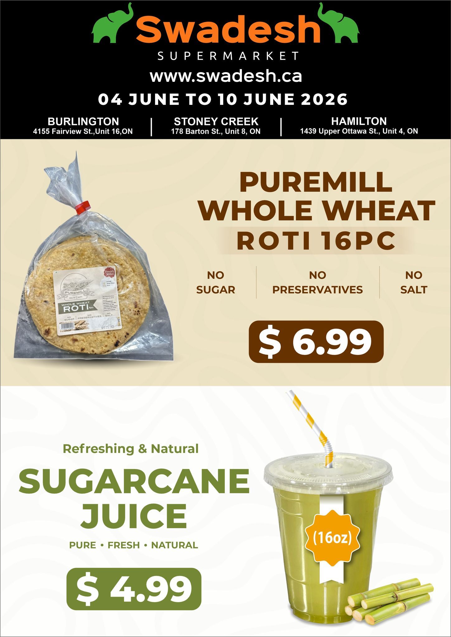 Swadesh Supermarket Flyer June 4 to 10