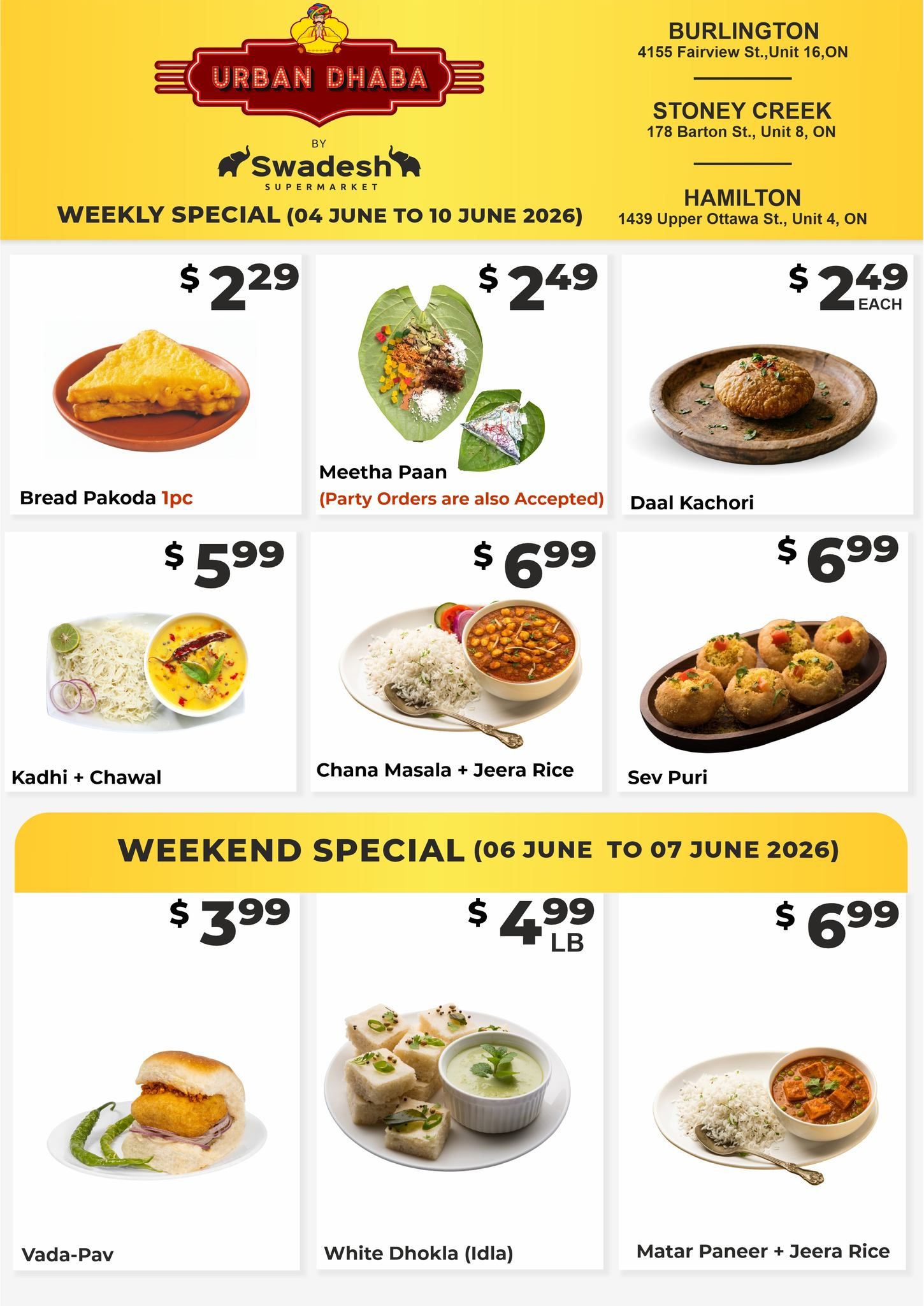 Swadesh Supermarket Flyer June 4 to 10