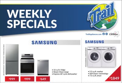 Trail Appliances (AB & SK) Flyer June 4 to 10