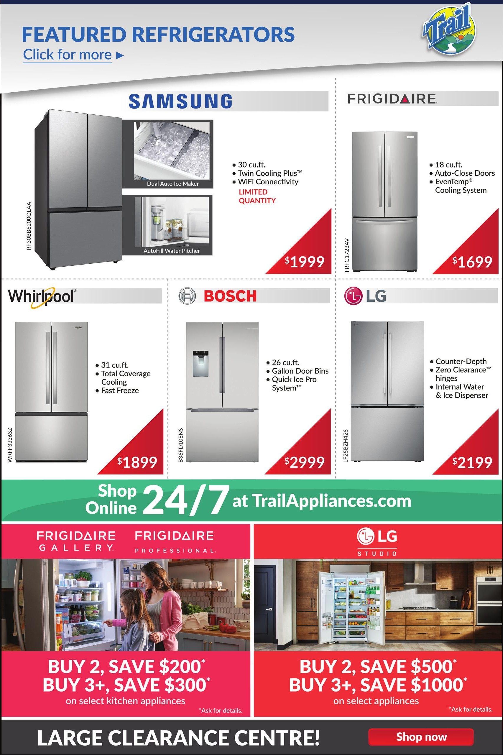 Trail Appliances (AB & SK) Flyer June 4 to 10