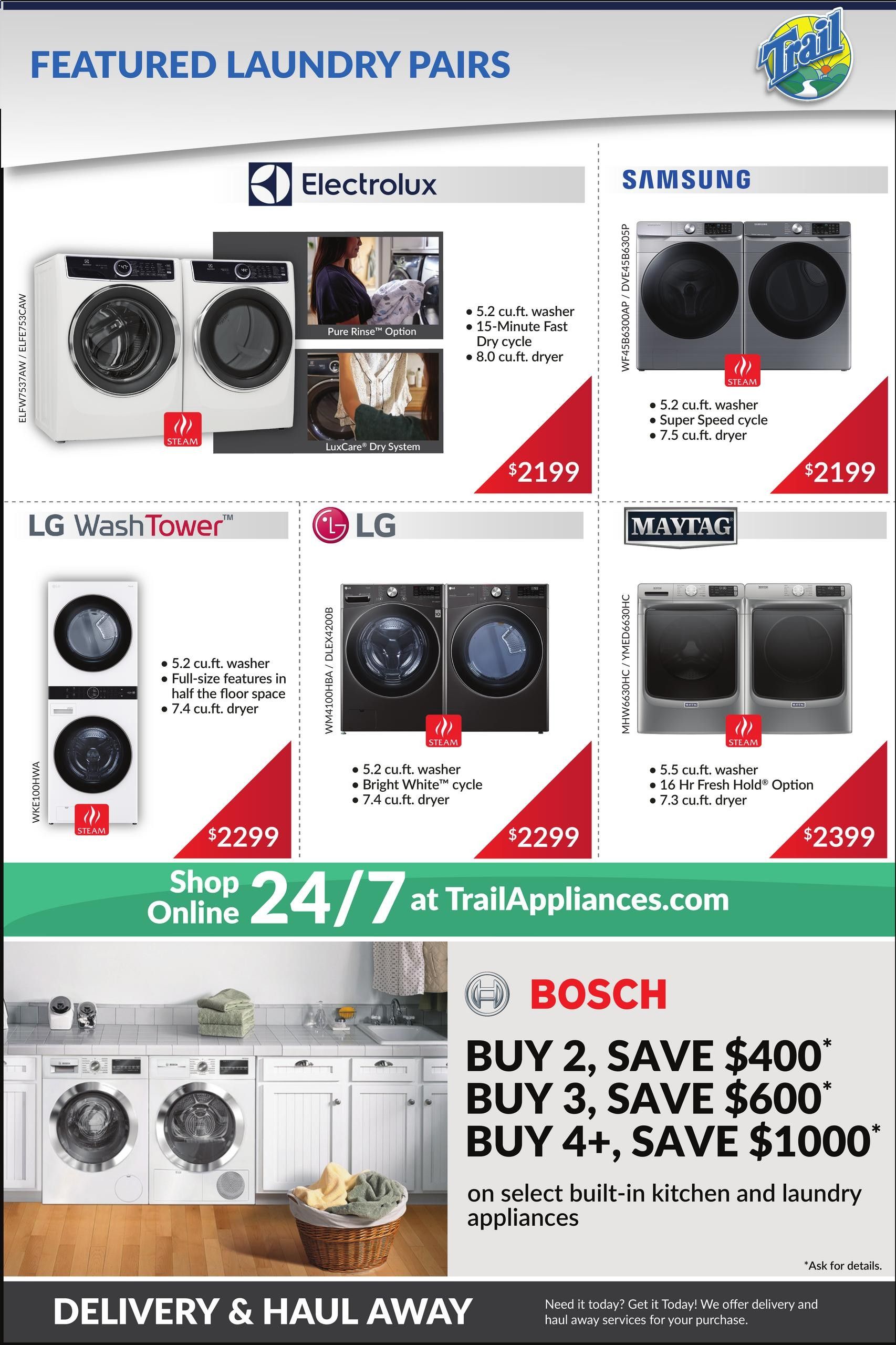 Trail Appliances (AB & SK) Flyer June 4 to 10