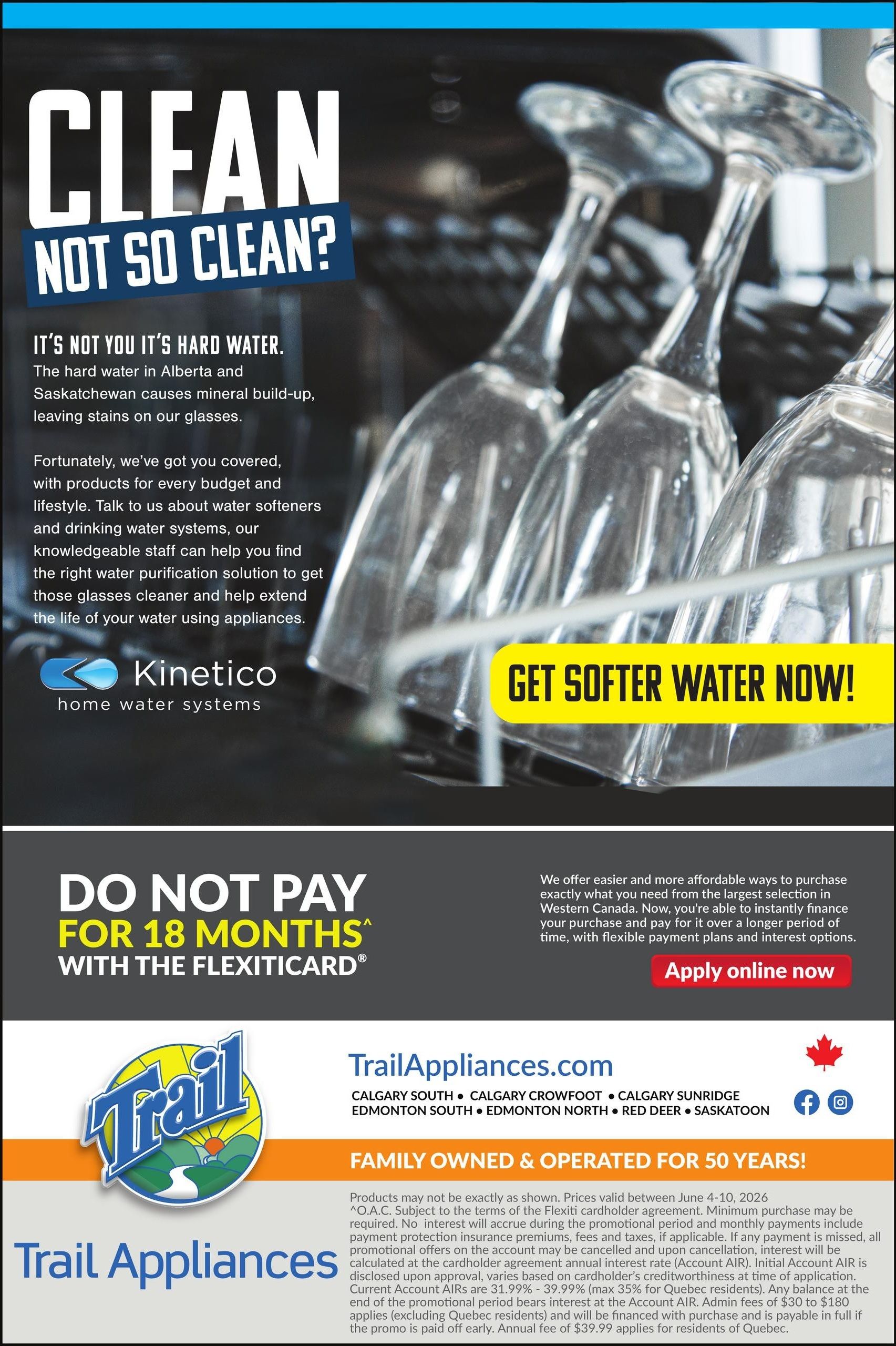 Trail Appliances (AB & SK) Flyer June 4 to 10