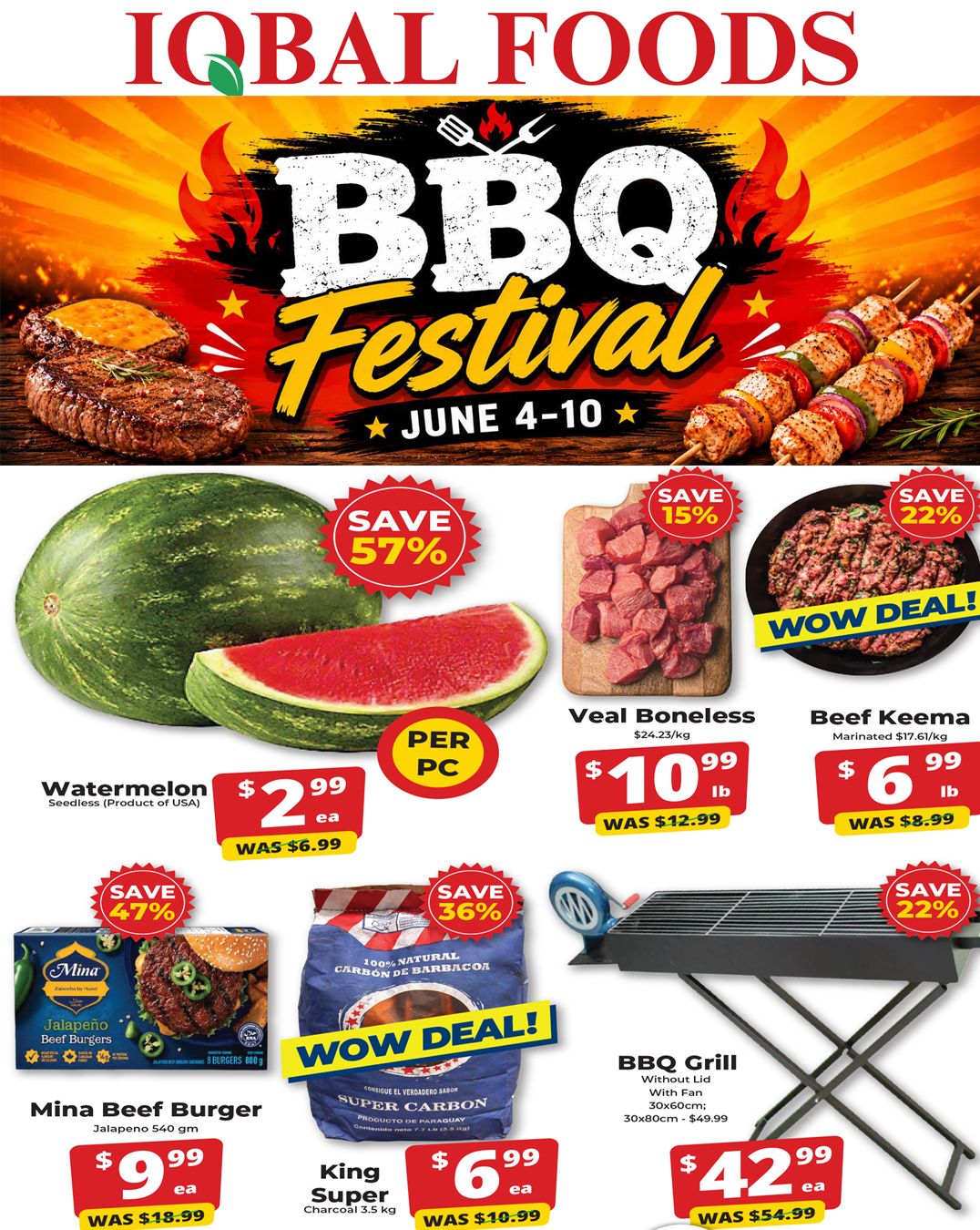 Iqbal Foods Flyer June 4 to 10