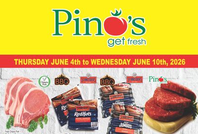 Pino's Flyer June 4 to 10