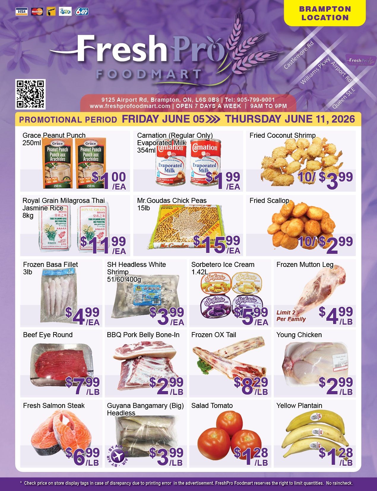 FreshPro Foodmart (Brampton) Flyer June 5 to 11