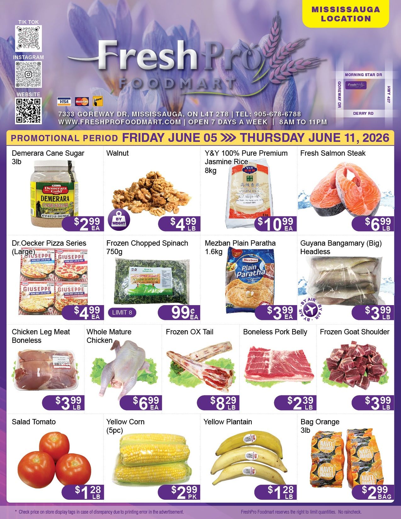 FreshPro Foodmart (Mississauga) Flyer June 5 to 11