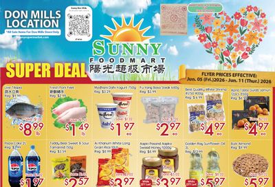 Sunny Foodmart (Don Mills) Flyer June 5 to 11