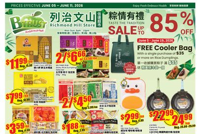 Btrust Supermarket (Richmond Hill) Flyer June 5 to 11