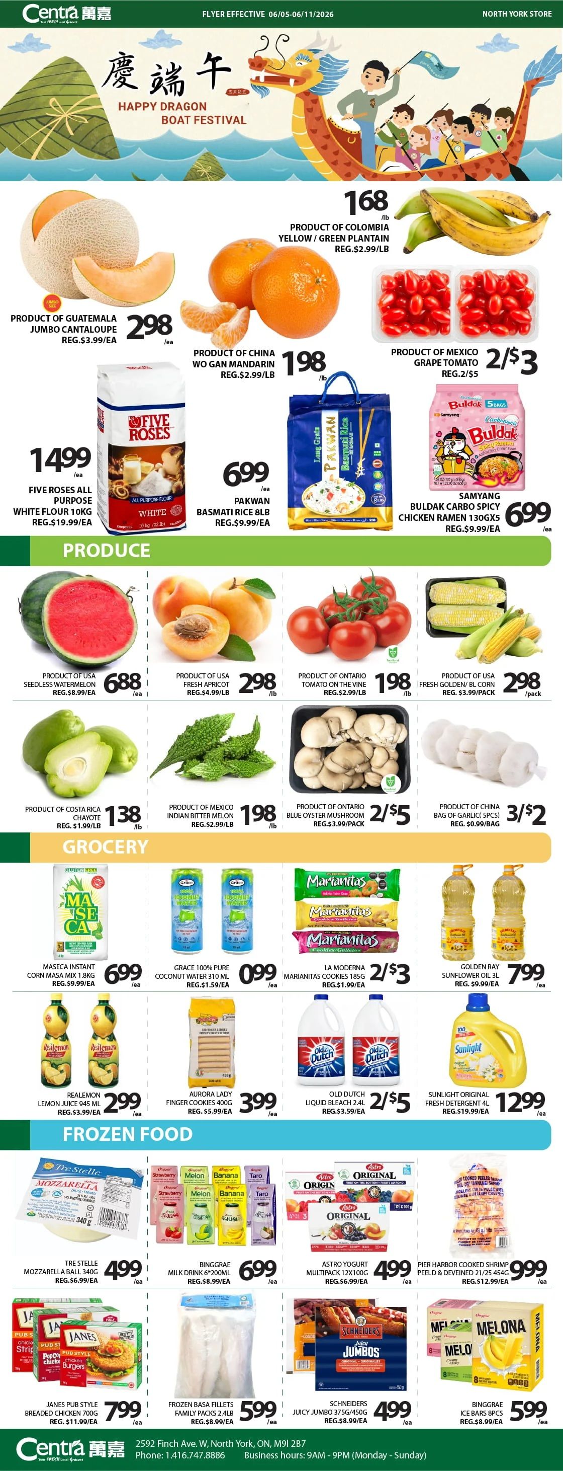 Centra Foods (North York) Flyer June 5 to 11