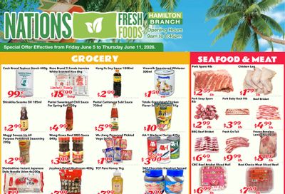 Nations Fresh Foods (Hamilton) Flyer June 5 to 11