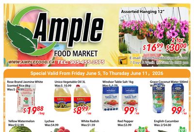 Ample Food Market (Brampton) Flyer June 5 to 11