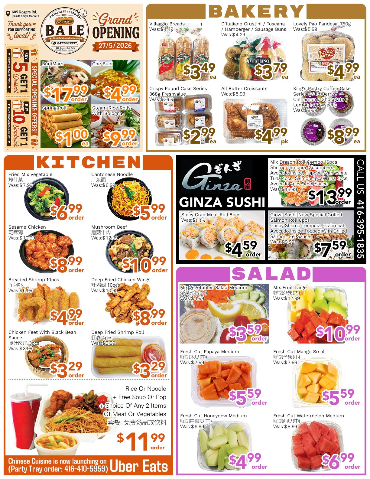 Ample Food Market (North York) Flyer June 5 to 11