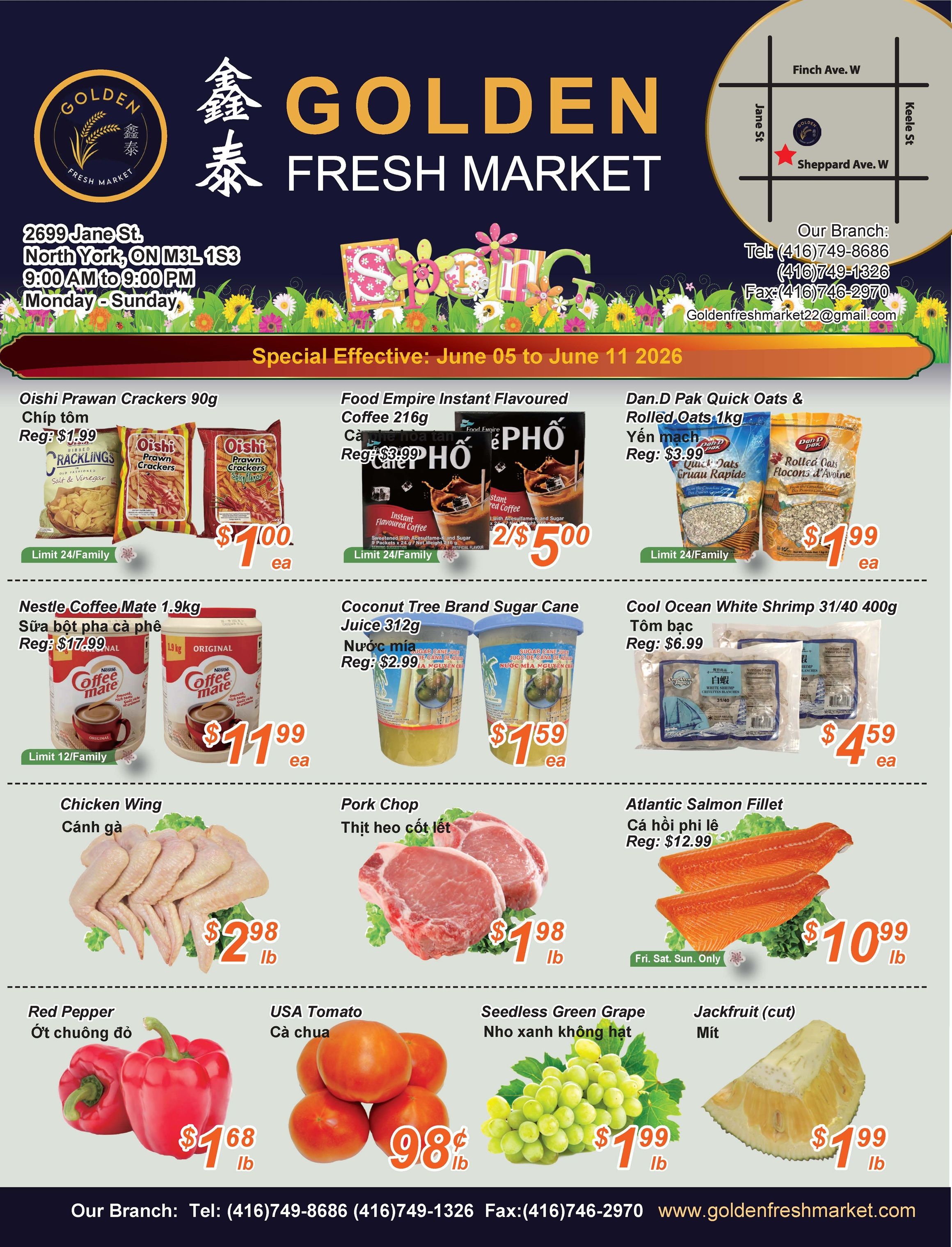 Golden Fresh Market Flyer June 5 to 11