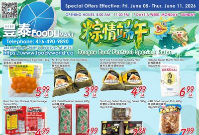 FoodyMart (Warden) Flyer June 5 to 11