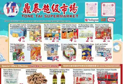 Tone Tai Supermarket Flyer June 5 to 11