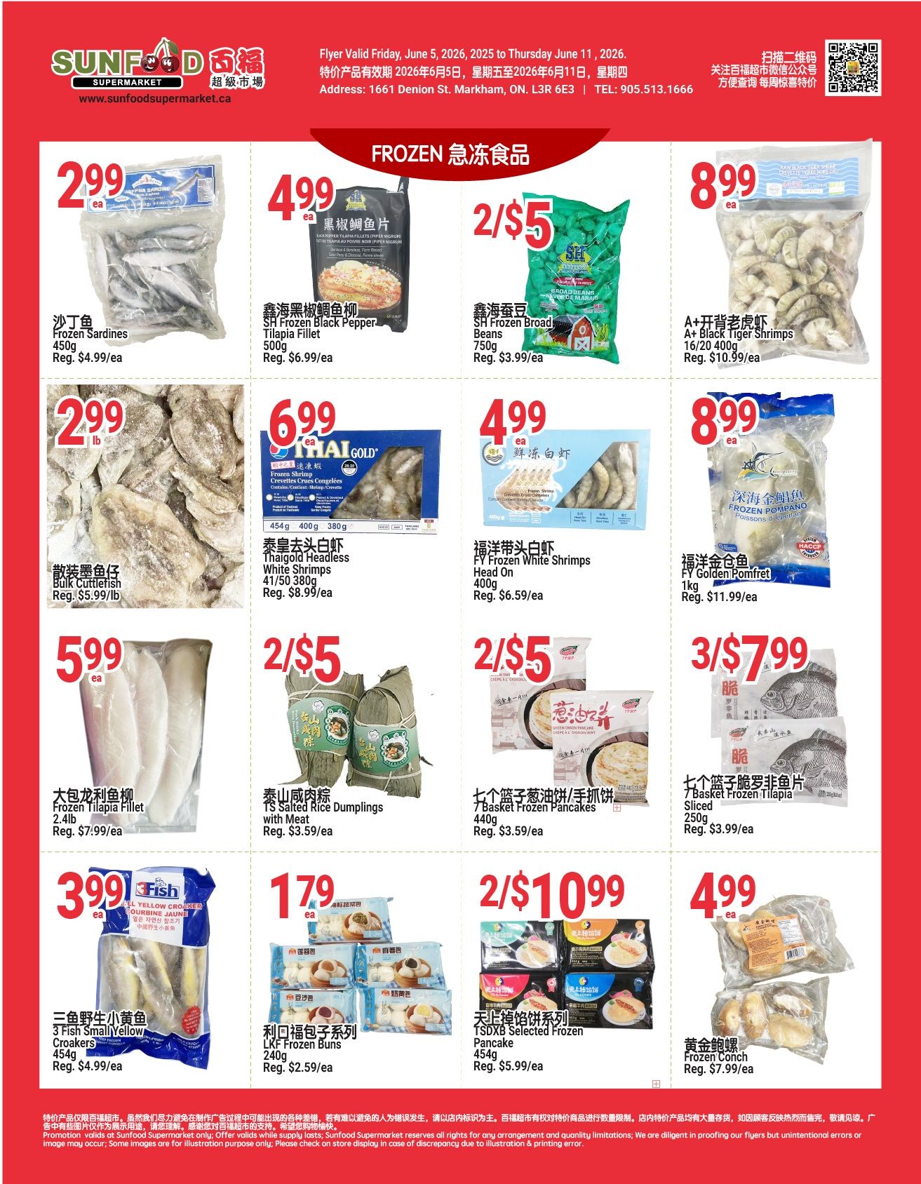 Sunfood Supermarket Flyer June 5 to 11