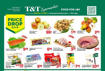 T&T Supermarket (London & Waterloo) Flyer June 5 to 11