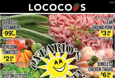 Lococo's Flyer June 5 to 7