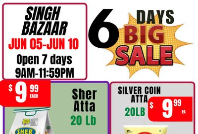 Singh Bazaar Flyer June 5 to 10