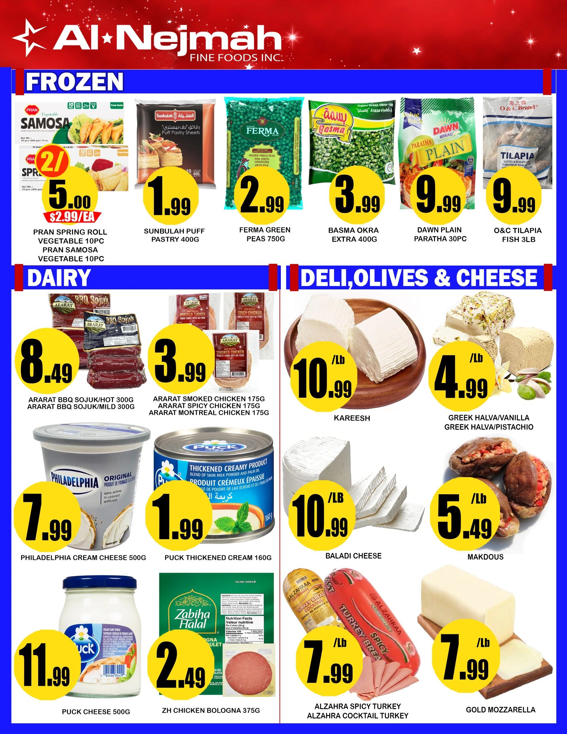Alnejmah Fine Foods Inc. Flyer June 5 to 11