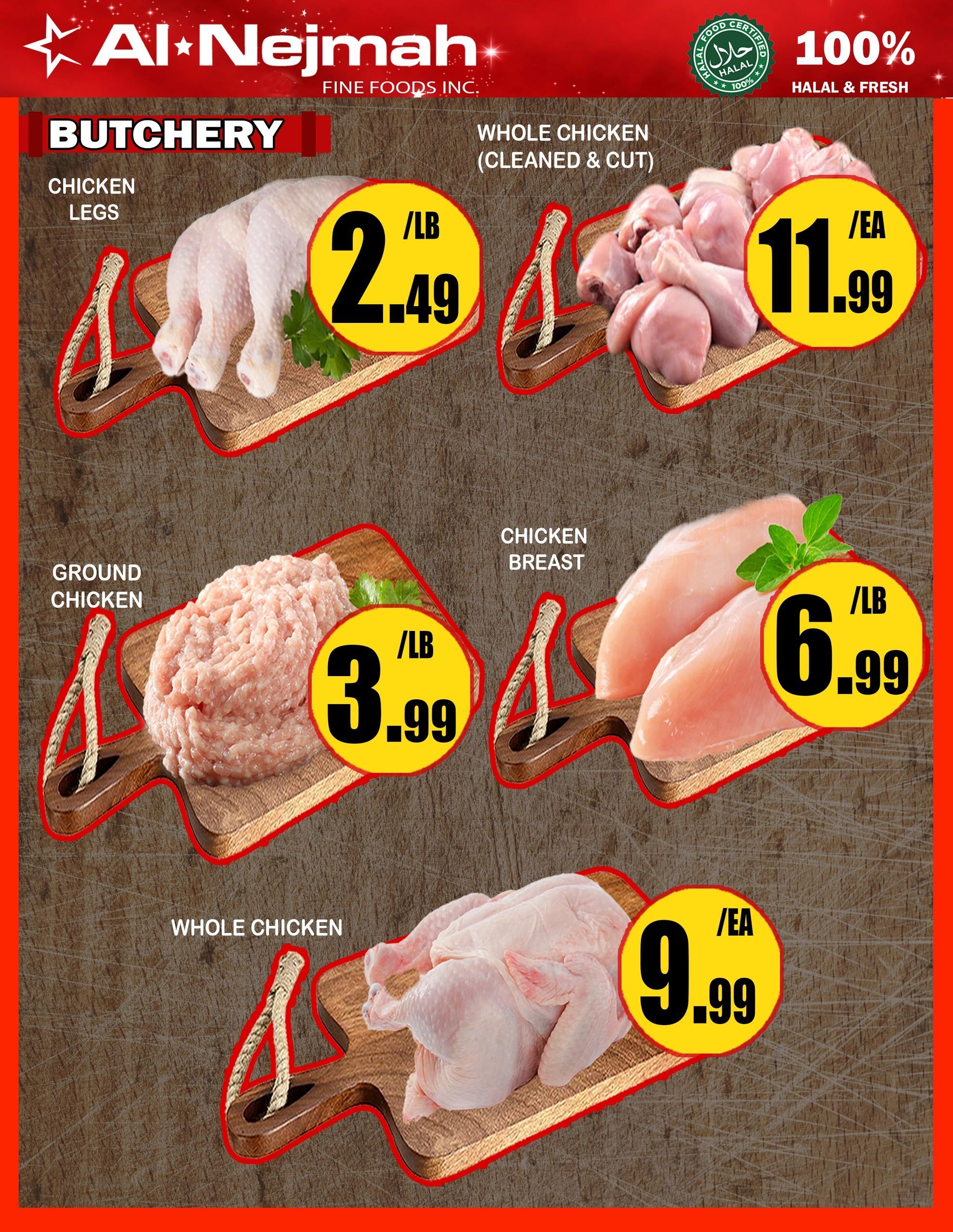 Alnejmah Fine Foods Inc. Flyer June 5 to 11