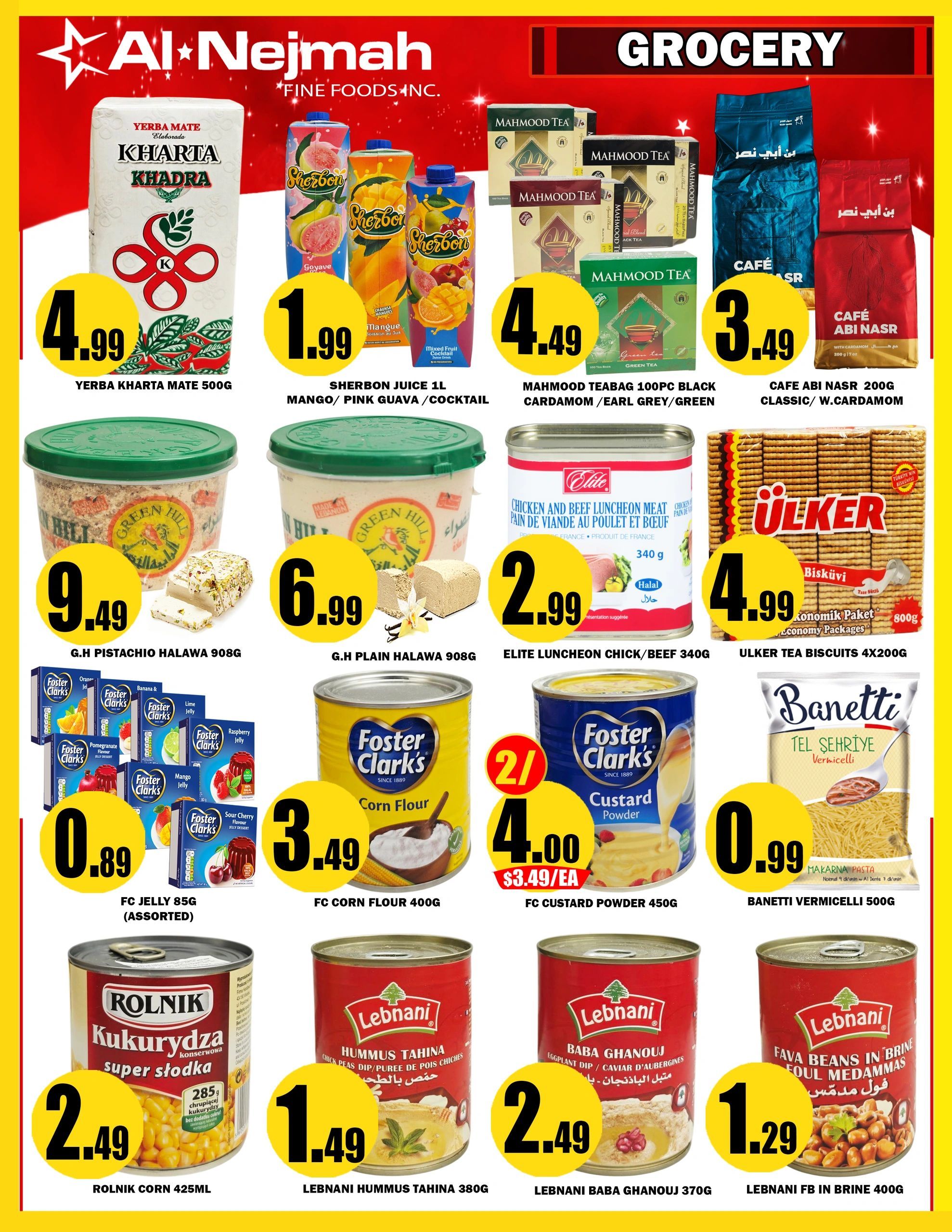 Alnejmah Fine Foods Inc. Flyer June 5 to 11