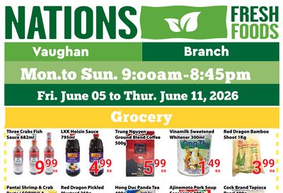 Nations Fresh Foods (Vaughan) Flyer June 5 to 11