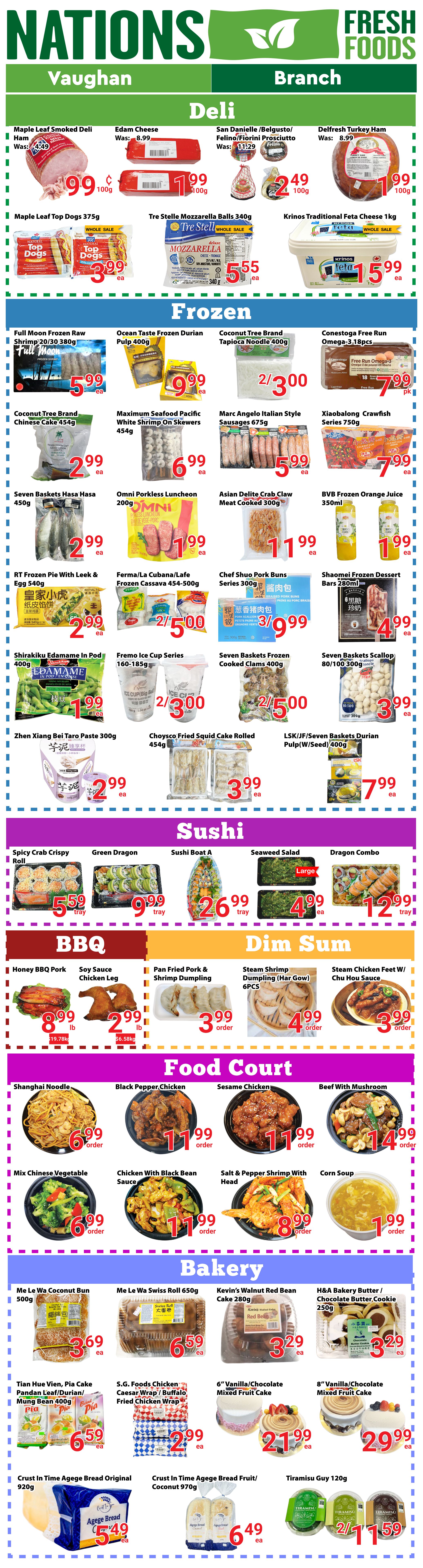 Nations Fresh Foods (Vaughan) Flyer June 5 to 11