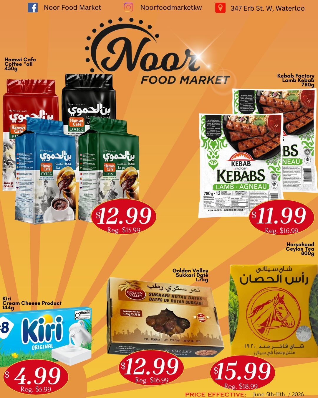 Noor Food Market Flyer June 5 to 11