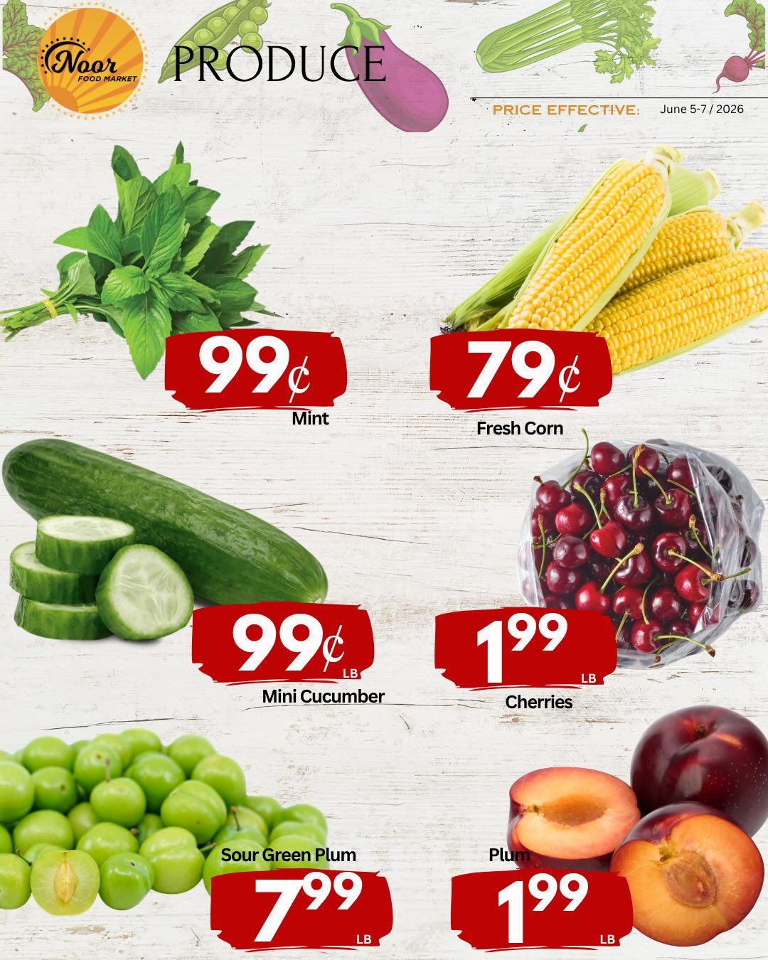 Noor Food Market Flyer June 5 to 11