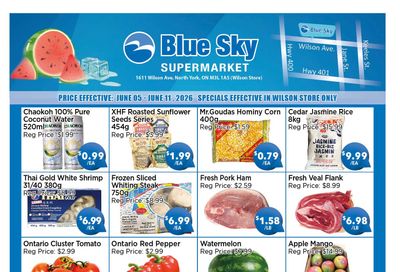 Blue Sky Supermarket (North York) Flyer June 5 to 11