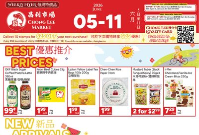 Chong Lee Market Flyer June 5 to 11