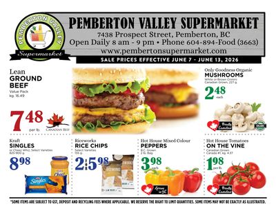 Pemberton Valley Supermarket Flyer June 7 to 13