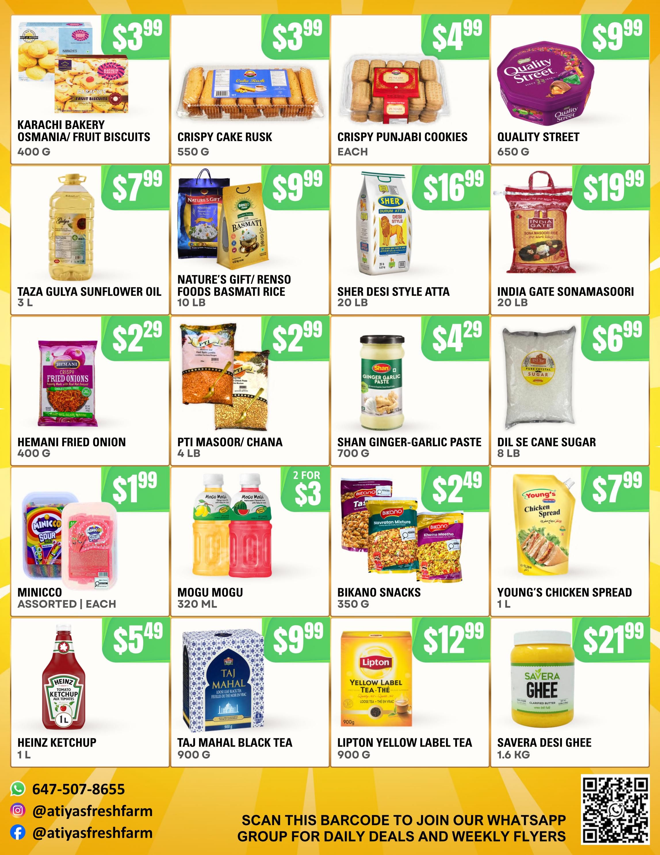 Atiya's Fresh Farm Flyer June 5 to 11