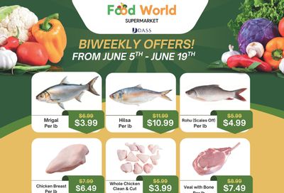 Food World Supermarket Flyer June 5 to 19