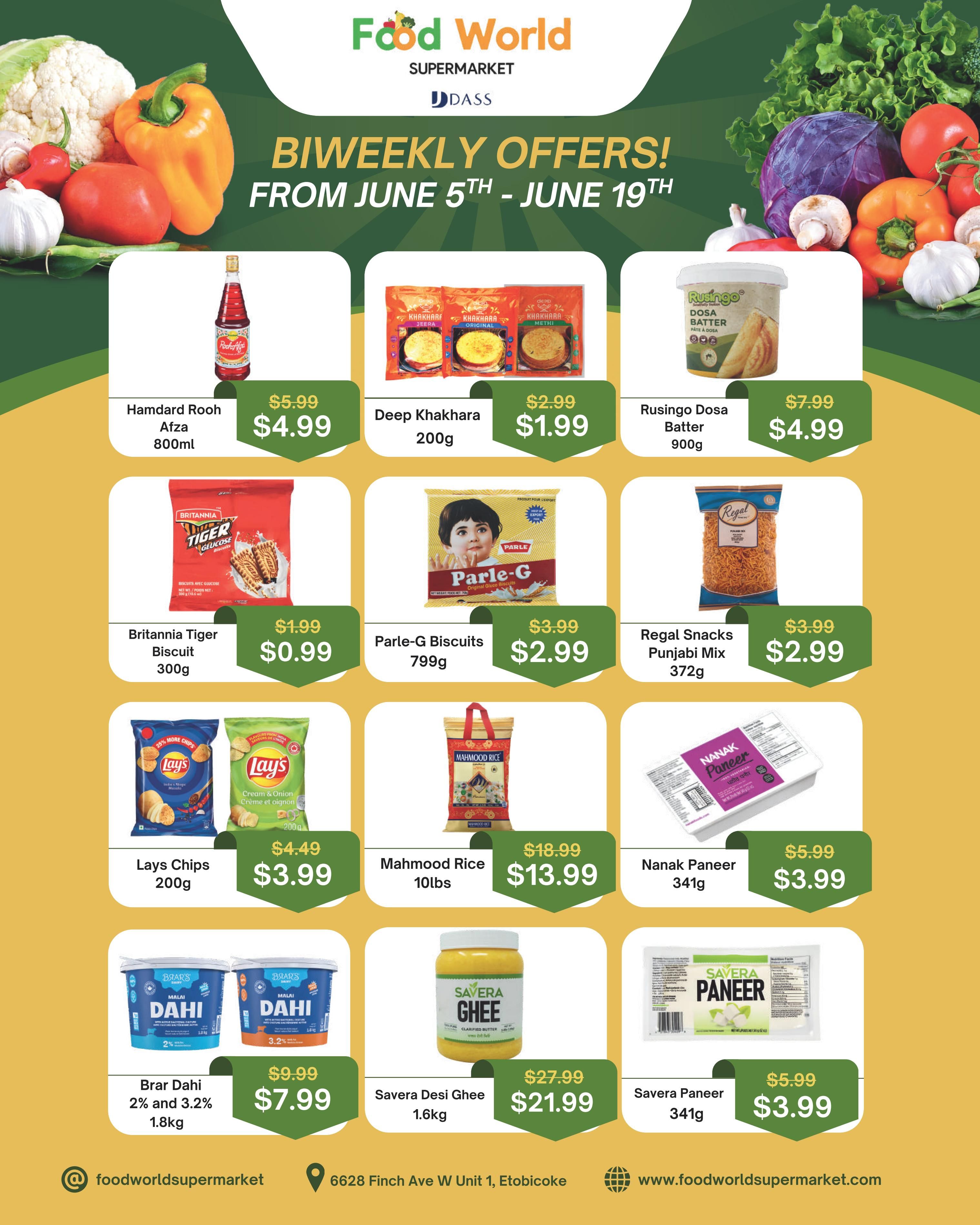 Food World Supermarket Flyer June 5 to 19