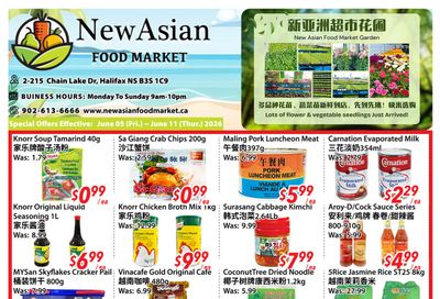 New Asian Food Market Flyer June 5 to 11