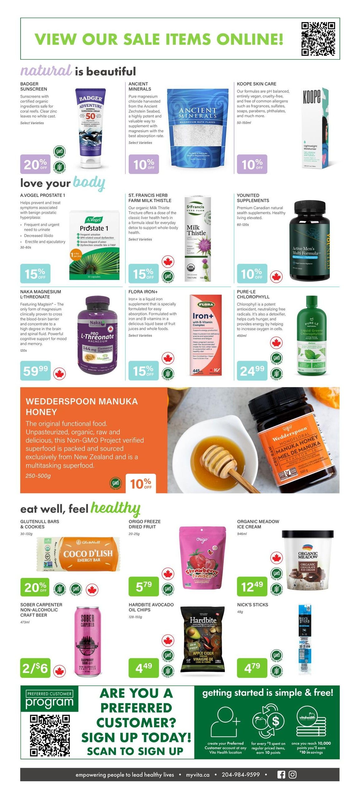 Vita Health Fresh Market Flyer June 4 to 24