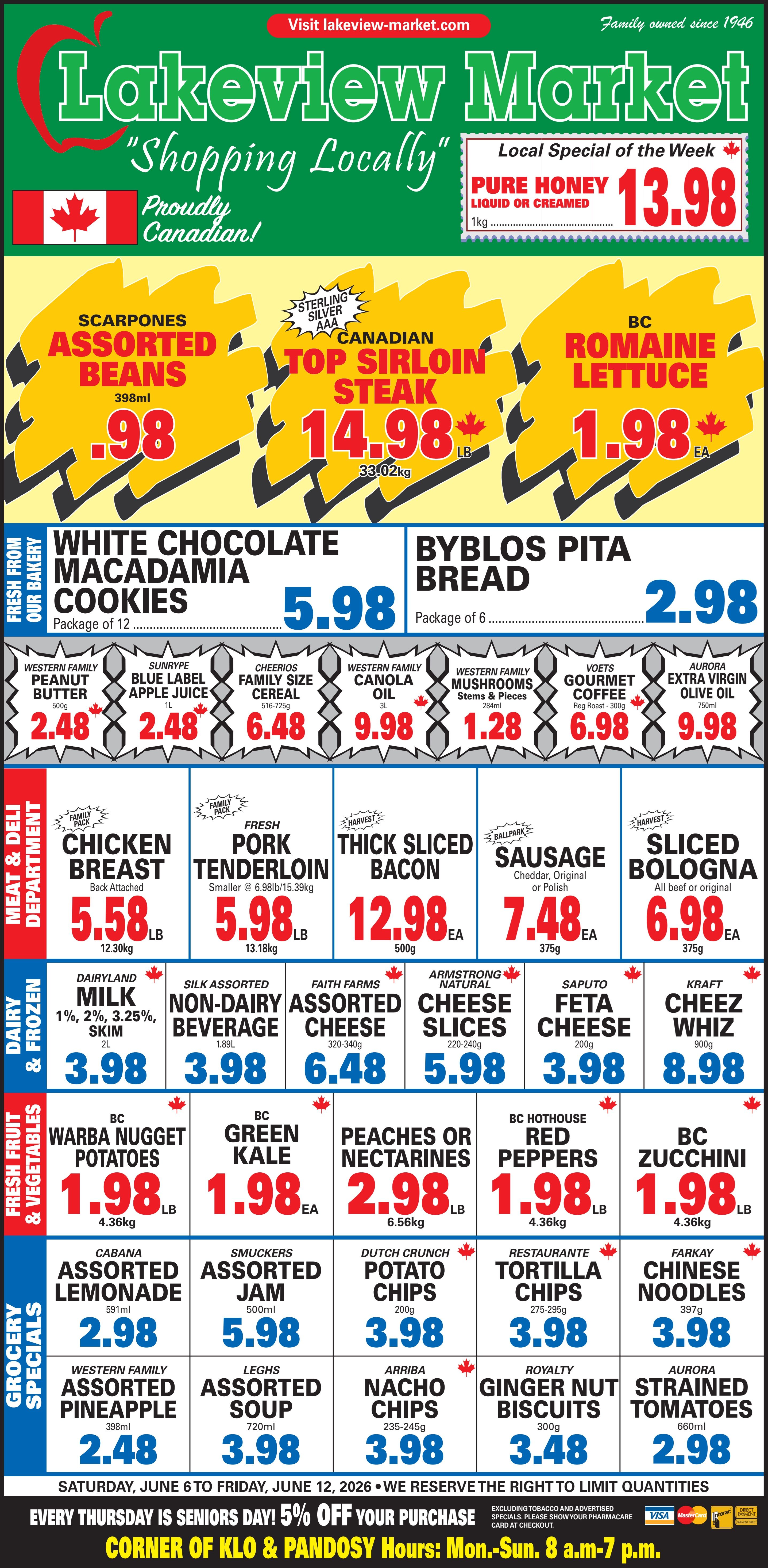 Lakeview Market Flyer June 6 to 12
