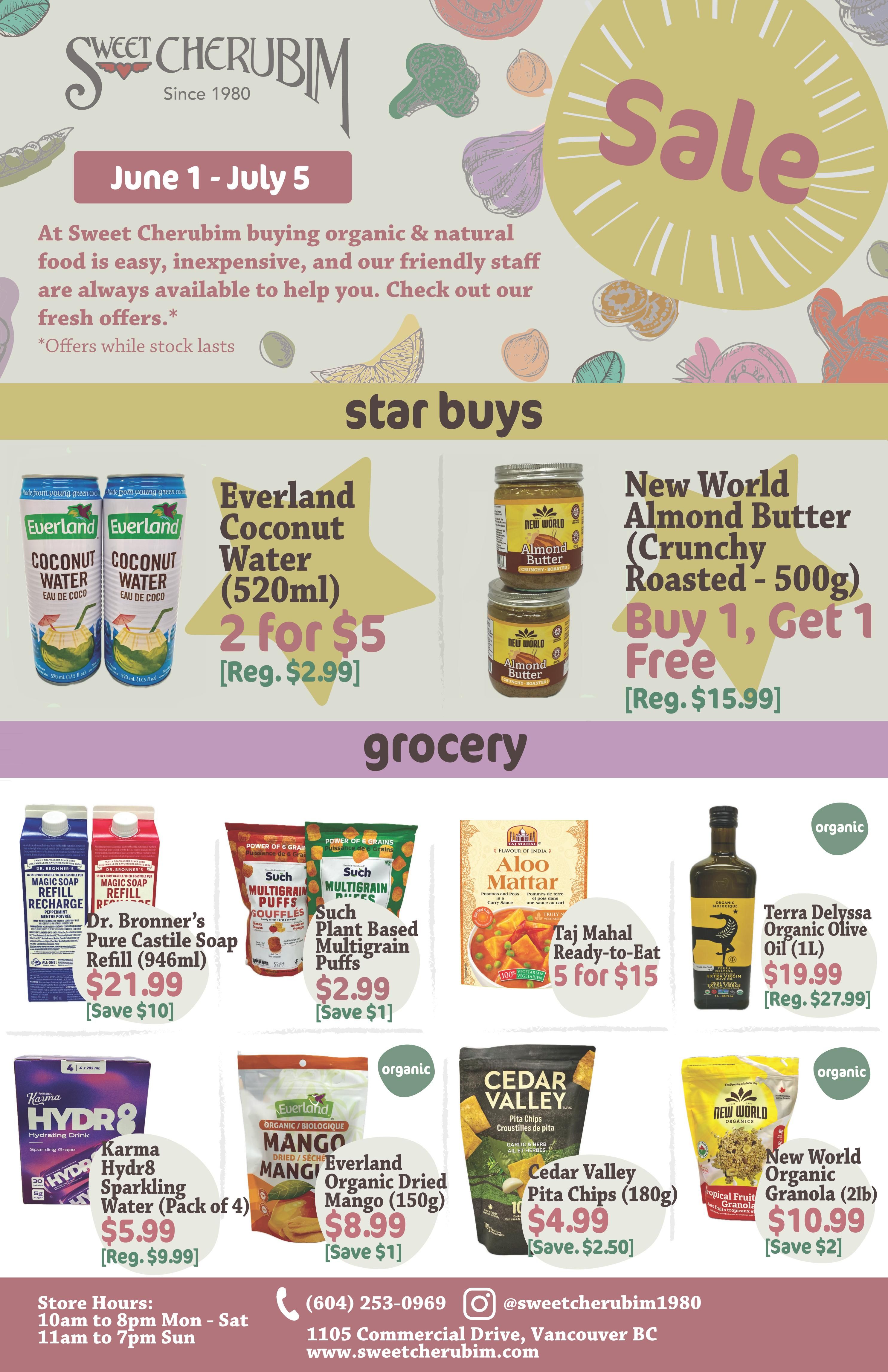 Sweet Cherubim Flyer June 1 to July 5